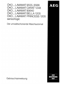 Bedienungsanleitung AEG LAV90640 Waschmaschine