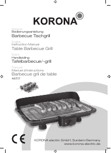 Bedienungsanleitung Korona 46117 Tischgrill
