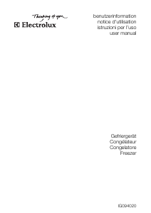 Bedienungsanleitung Electrolux IG094020 Gefrierschrank