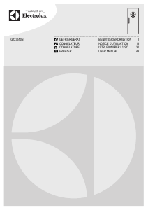 Bedienungsanleitung Electrolux IG123510N Gefrierschrank