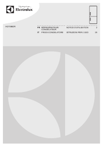 Mode d’emploi Electrolux IK2708BZR Réfrigérateur combiné