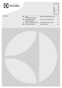 Mode d’emploi Electrolux IK2685L Réfrigérateur combiné