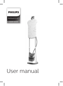 Manual Philips GC618 ProTouch 2in1 Garment Steamer