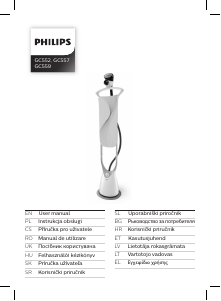 Посібник Philips GC559 Відпарювач для одягу