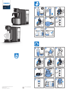 Brugsanvisning Philips HD6593 Kaffemaskine