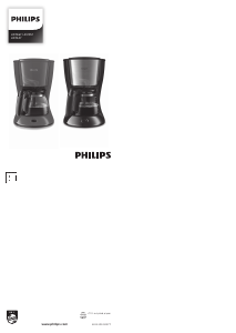 Manual Philips HD7467 Coffee Machine