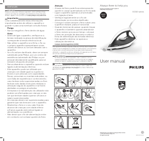 Manual Philips GC122 Diva Iron