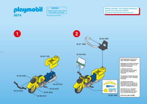 Manual de uso Playmobil set 9974 Sports Vuelta ciclista