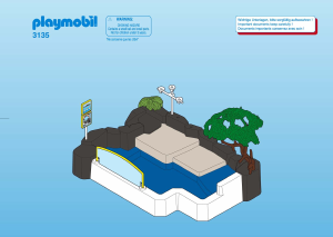 Mode d’emploi Playmobil set 3135 Zoo Superset Bassin phoques