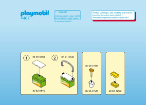 Посібник Playmobil set 4467 Zoo Відвідувачі
