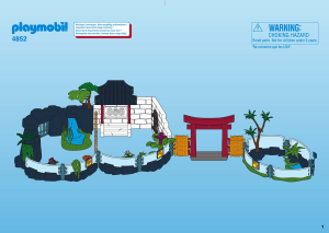 Brugsanvisning Playmobil set 4852 Zoo Asiatisk zoo