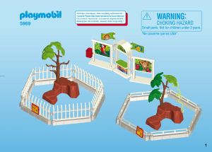 Mode d’emploi Playmobil set 5969 Zoo Grand zoo