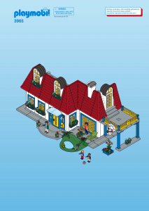 Hướng dẫn sử dụng Playmobil set 3965 Modern House nhà ở