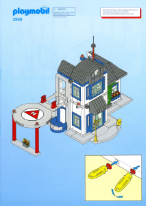 Handleiding Playmobil set 3988 Modern House Groot huis