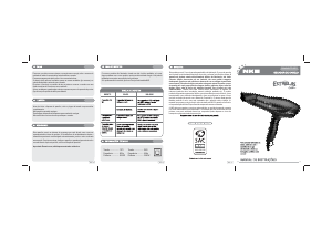 Manual NKS TS-837 Estrelas Secador de cabelo