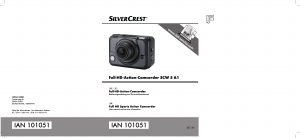 Bedienungsanleitung SilverCrest IAN 101051 Action-cam