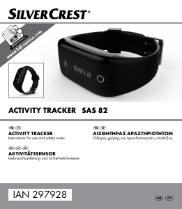 Εγχειρίδιο SilverCrest IAN 297928 Ιχνηλάτης δραστηριότητας