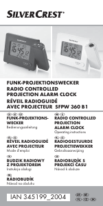 Manual SilverCrest IAN 345199 Alarm Clock