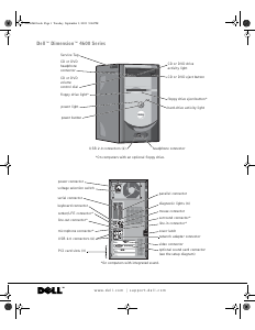 Handleiding Dell Dimension 4600 Desktop