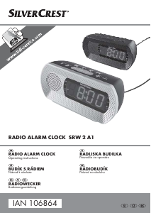 Manuál SilverCrest IAN 106864 Rádio s alarmem