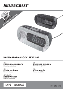 Návod SilverCrest IAN 106864 Rádiobudík