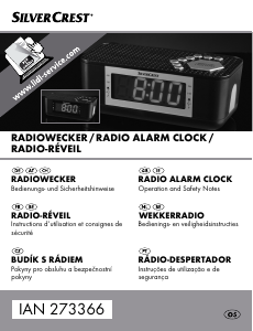 Mode d’emploi SilverCrest IAN 273366 Radio-réveil