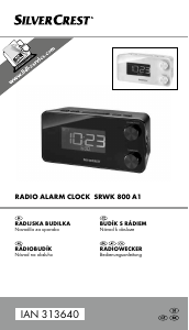 Priročnik SilverCrest IAN 313640 Radijska budilka