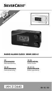 Brugsanvisning SilverCrest IAN 313640 Radio-vækkeure