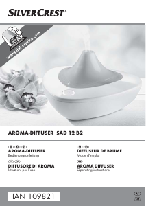 Mode d’emploi SilverCrest IAN 109821 Diffuseur d'arôme