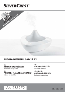 Priročnik SilverCrest IAN 285279 Razpršilnik dišav