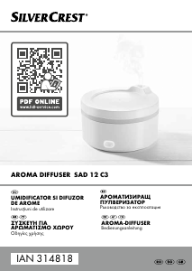 Manual SilverCrest IAN 314818 Aparat de aromaterapie