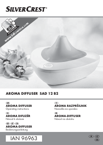 Priročnik SilverCrest IAN 96963 Razpršilnik dišav