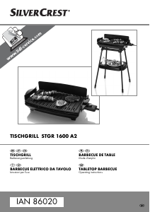Mode d’emploi SilverCrest IAN 86020 Barbecue