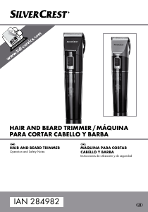 Manual de uso SilverCrest IAN 284982 Barbero