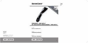 Manuale SilverCrest IAN 285968 Regolabarba
