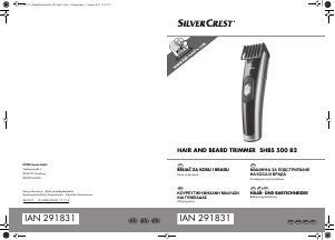 Priručnik SilverCrest IAN 291831 Trimer za bradu
