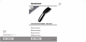 Priročnik SilverCrest IAN 300521 Prirezovalnik brade