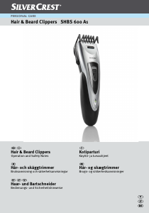 Bruksanvisning SilverCrest IAN 68500 Skäggtrimmer