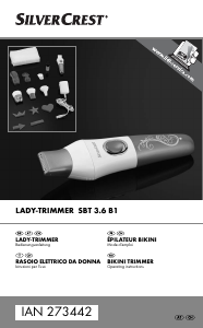 Manuale SilverCrest IAN 273442 Bikini trimmer