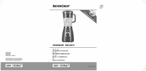 Manuale SilverCrest IAN 103867 Frullatore