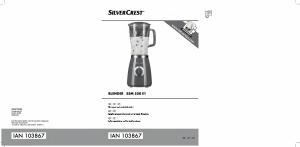Εγχειρίδιο SilverCrest IAN 103867 Μπλέντερ