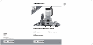 Manuale SilverCrest IAN 292859 Frullatore