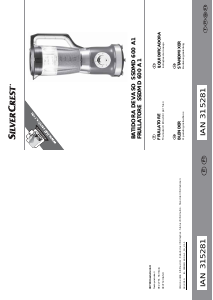 Manuale SilverCrest IAN 315281 Frullatore