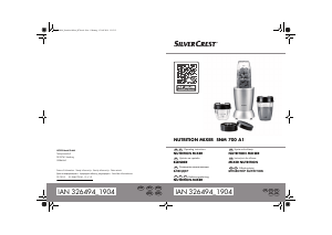 Priručnik SilverCrest IAN 326494 Blender