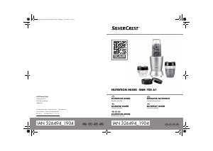 Használati útmutató SilverCrest IAN 326494 Turmixgép