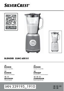 Priručnik SilverCrest IAN 339195 Blender