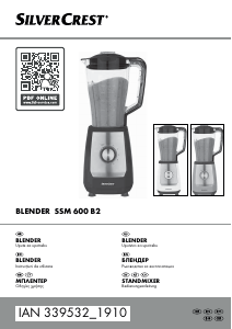 Priručnik SilverCrest IAN 339532 Blender