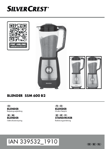 Brugsanvisning SilverCrest IAN 339532 Blender