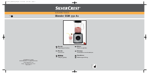 Εγχειρίδιο SilverCrest IAN 66711 Μπλέντερ