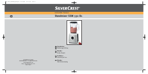 Manuale SilverCrest IAN 71495 Frullatore